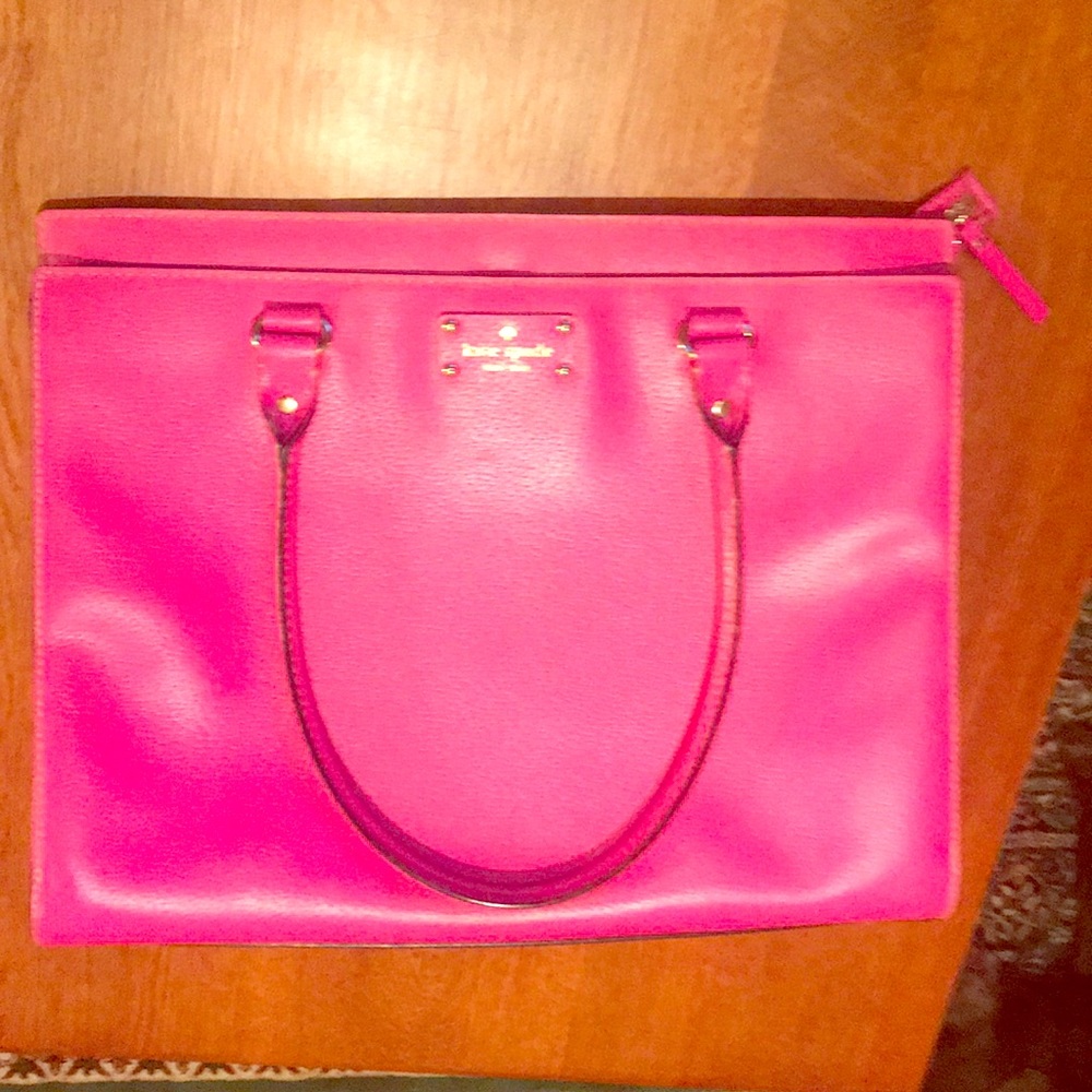 Kate Spade extra large pebbled leather tote